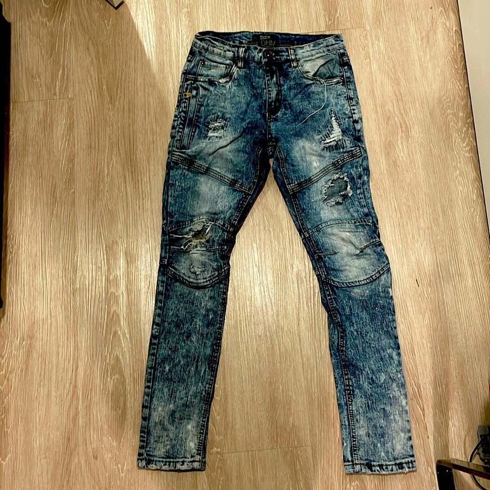 Fitted Denim Jeans
